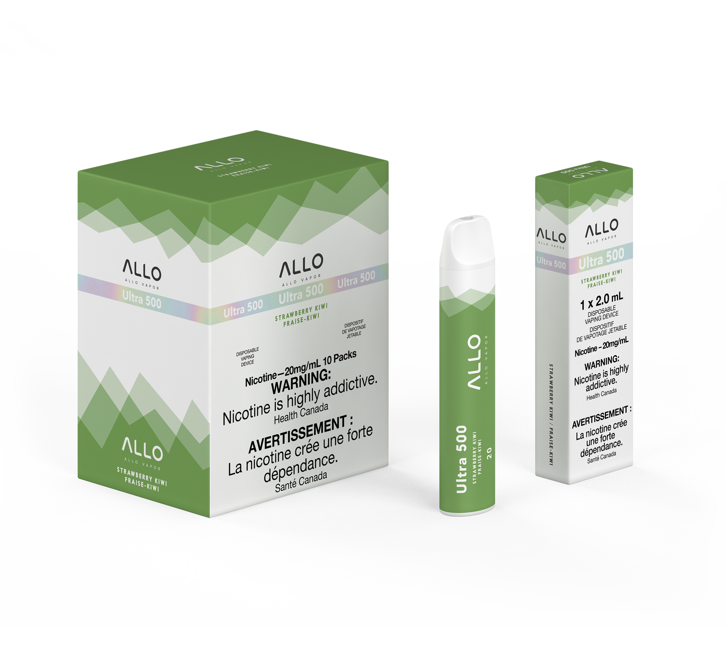 Allo 500 Strawberry Kiwi