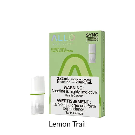 Allo Sync Pod Pack Lemon Trail 3/Pack