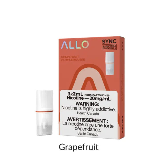 Allo Sync Pod Pack Grapefruit 3/Pack