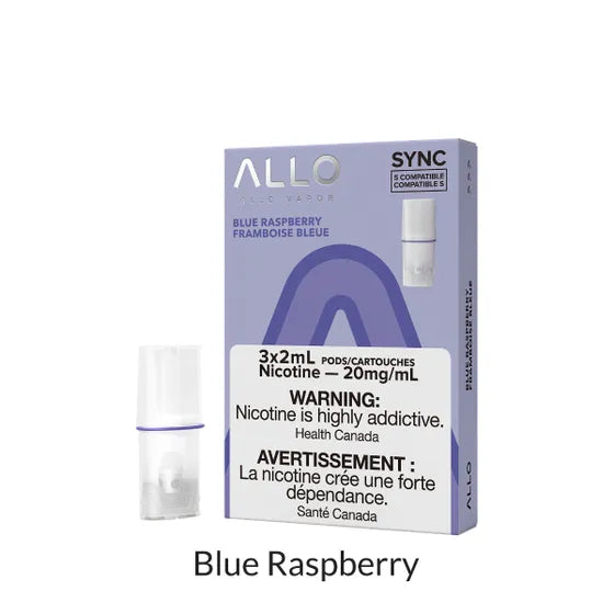 Allo Sync Pod Pack Blue Raspberry 3/Pack