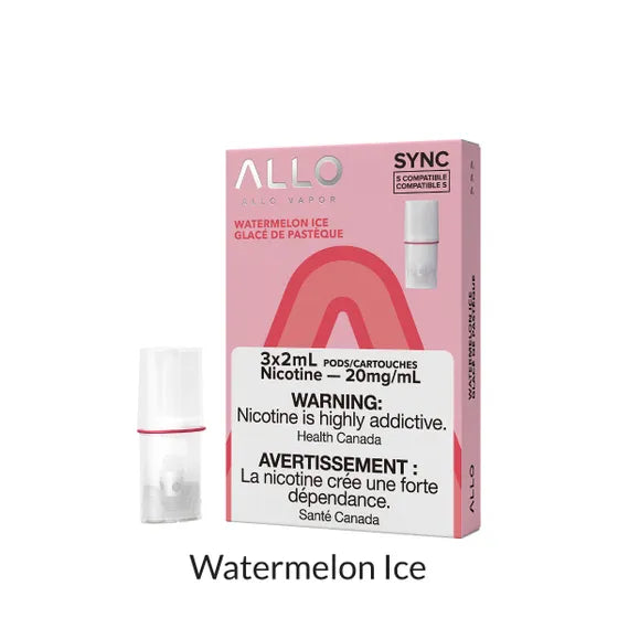 Allo Sync Pod Pack Watermelon Ice 3/Pack