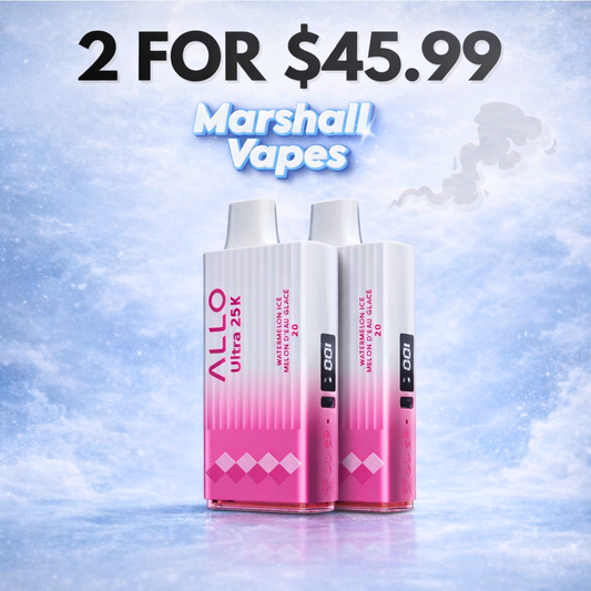 Allo 25K Disposable Vape – Best Price in Canada (2 for $45.99)