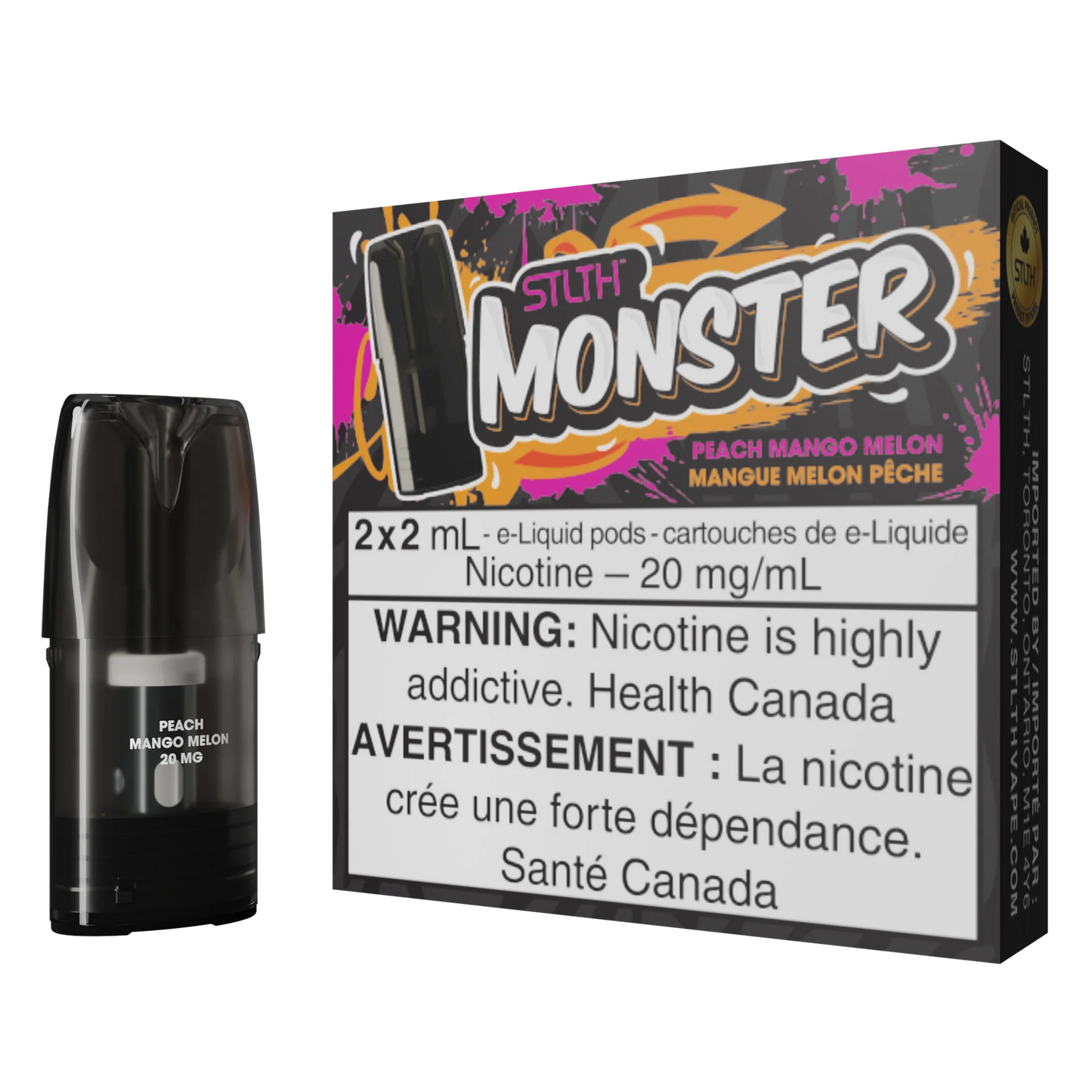 Monster Pod PEACH MANGO MELON