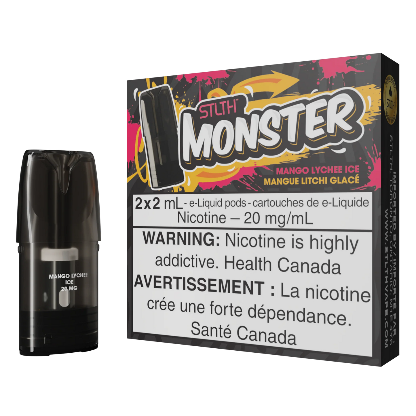 Monster Pod MANGO LYCHEE ICE