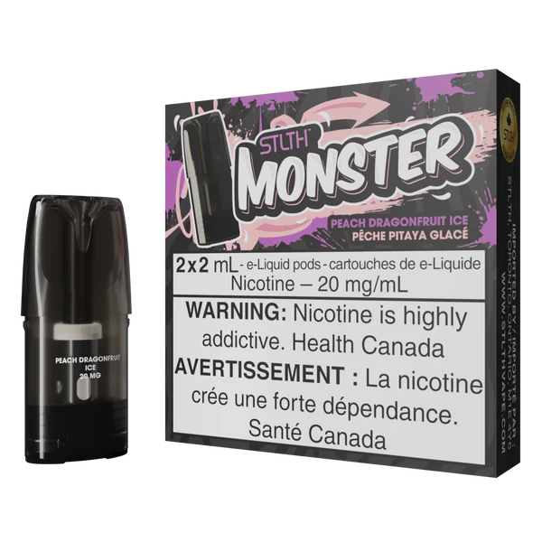 Monster Pod PEACH DRAGONFRUIT ICE