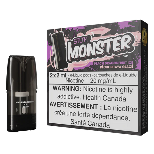 Monster Pod PEACH DRAGONFRUIT ICE