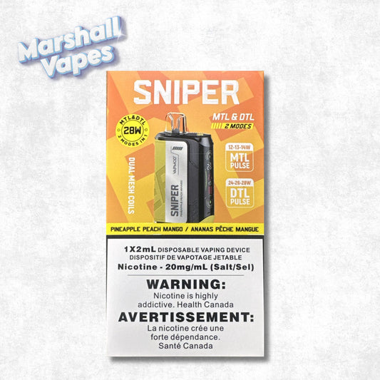 Sniper Disposable – Pineapple Peach Mango