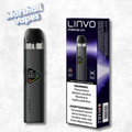 LINVO Force Air Device in Matte Dark sleek pod vape device with clean minimal finish and compact pod design
