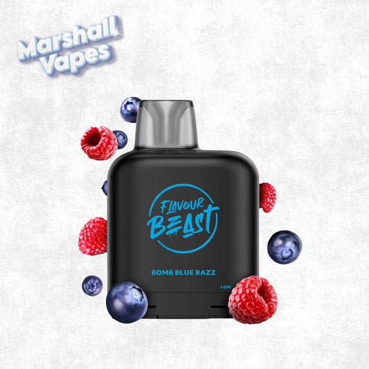 Flavour Beast G2 Level X – Bomb Blue Razz (32,000 Puffs)