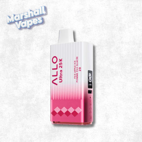 Fuji Apple Ice Allo Ultra 25K disposable vape device