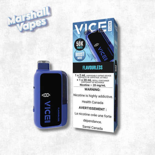 Vice Click Disposable – Flavourless (50,000 Puffs)