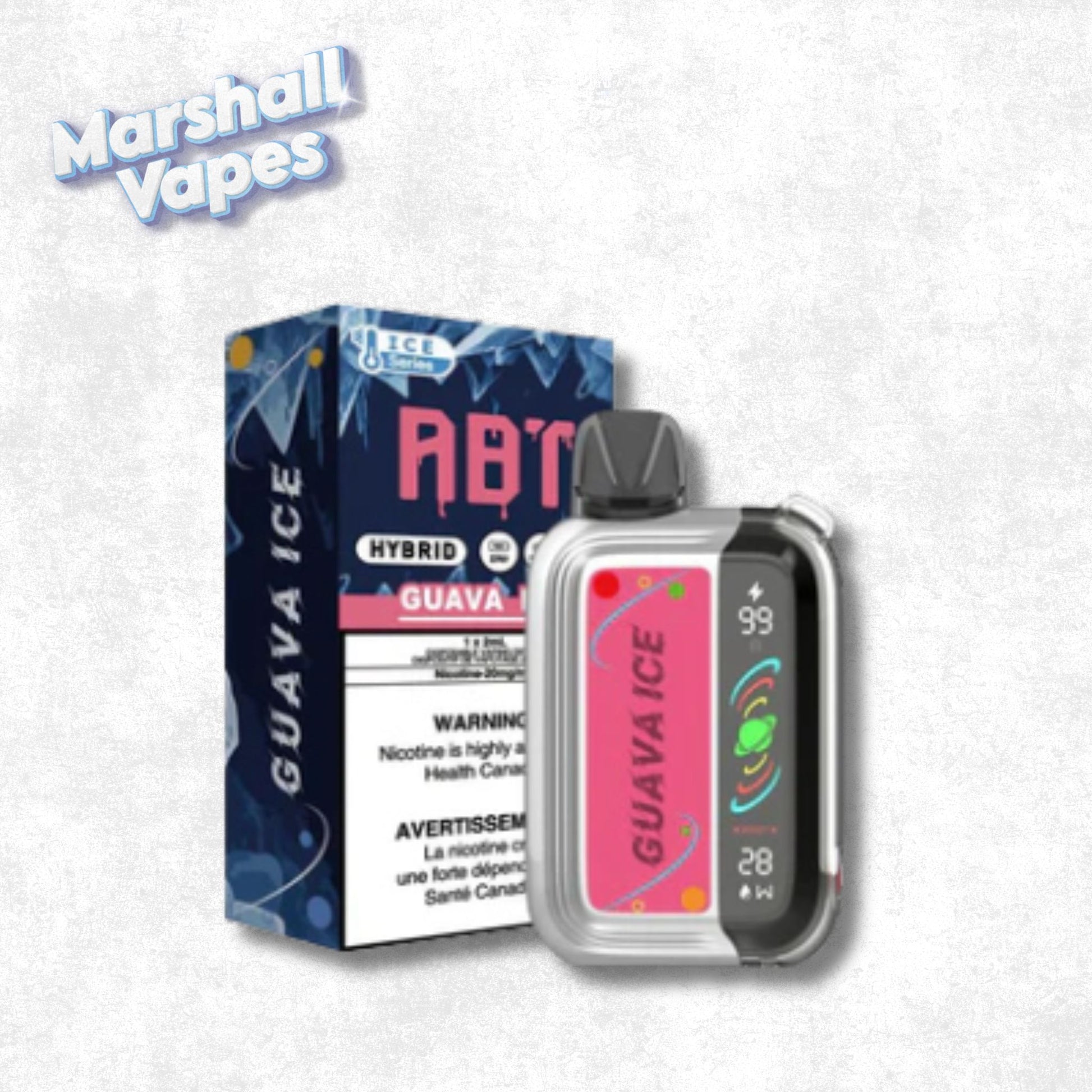 ABT (Formerly G32) Disposable Guava Ice | Best Price $32.99 Marshall Vapes ABT (Formerly G32) Disposable Guava Ice | Best Price $32.99 Marshall Vapes