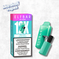 ElfBar 12K Disposable Miami Mint, crisp cool mint flavour, 2mL 20mg 12000 puffs