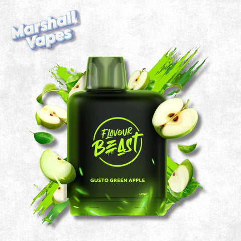 Flavour Beast G2 Level X – Gusto Green Apple (32,000 Puffs)