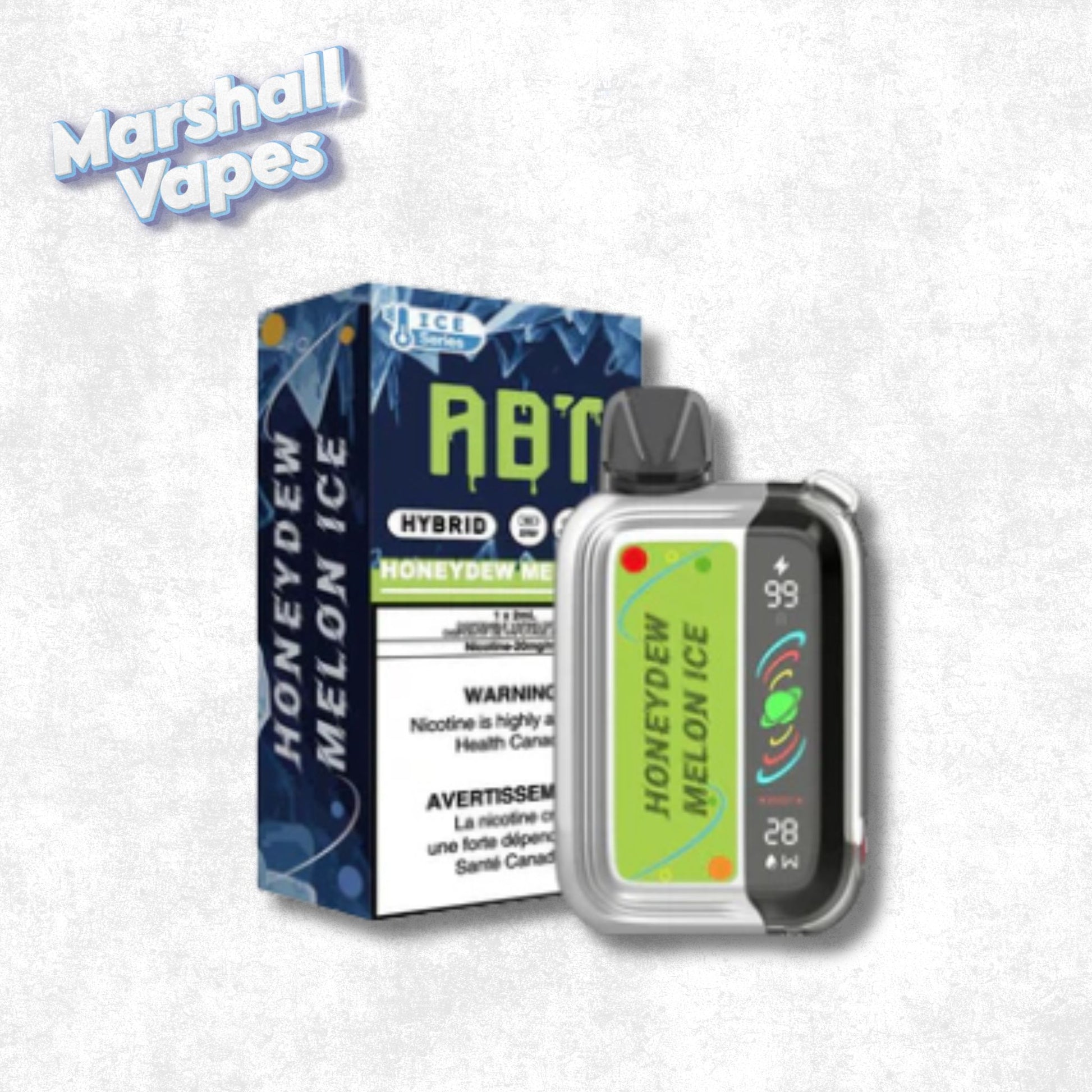 ABT (Formerly G32) Disposable Honeydew Melon Ice | Best Price $32.99 Marshall Vapes ABT (Formerly G32) Disposable Honeydew Melon Ice | Best Price $32.99 Marshall Vapes