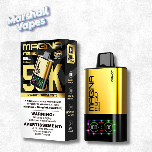 MAGNA MG50 – Spearmint (50,000 Puffs)