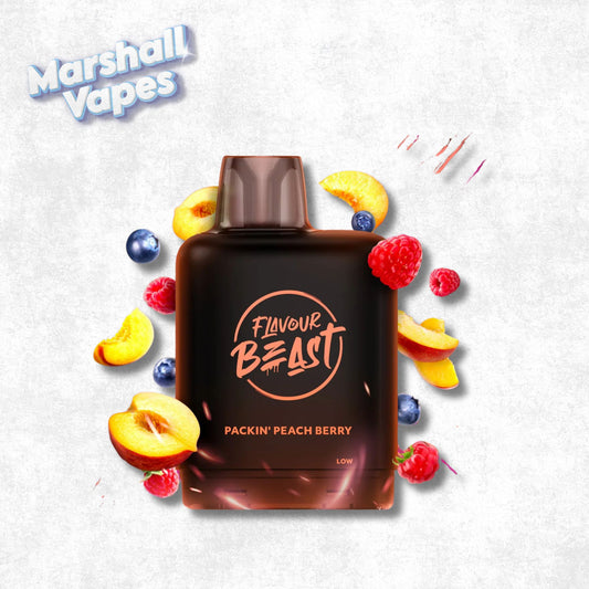 Flavour Beast G2 Level X – Packin Peach Berry (32,000 Puffs)
