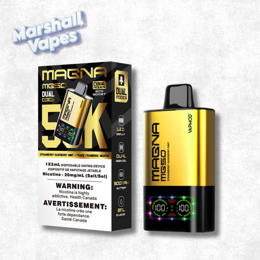 MAGNA MG50 – Strawberry Raspberry Mint (50,000 Puffs)