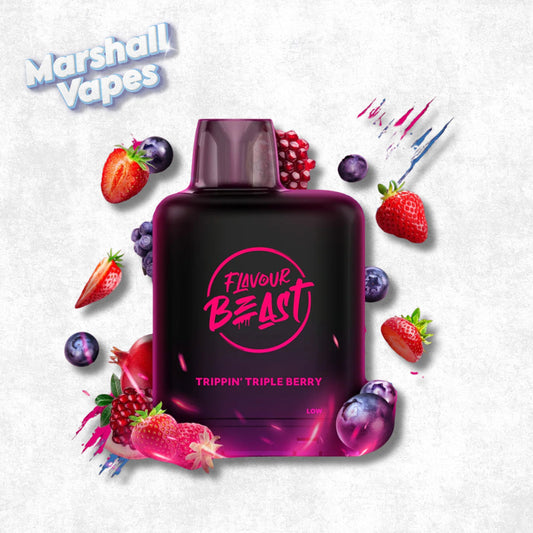 Flavour Beast G2 Level X – Trippin Triple Berry (32,000 Puffs)