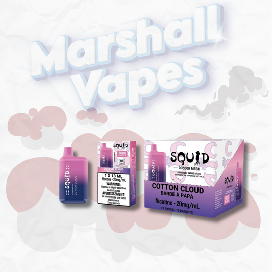 Squid Disposable Cotton Cloud