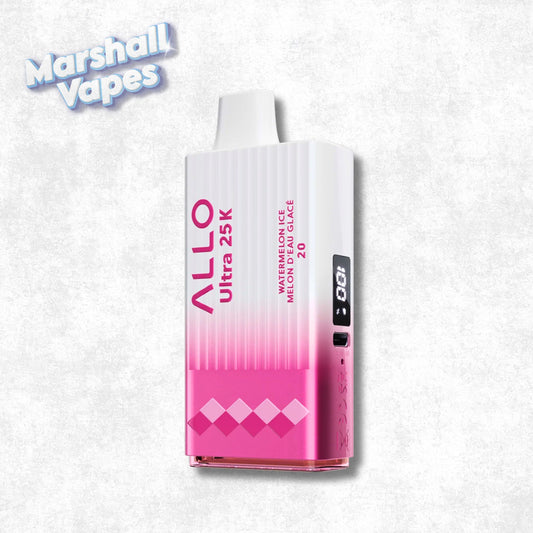 ALLO Ultra 25K – Watermelon Ice (25,000 Puffs)