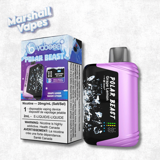 Polar Beast Vabeen Disposable – Grape Lemon