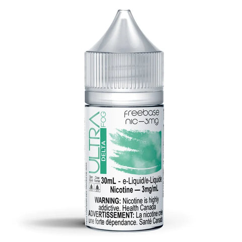 Ultra Freebase Delta e-liquid, cool spearmint gum flavour