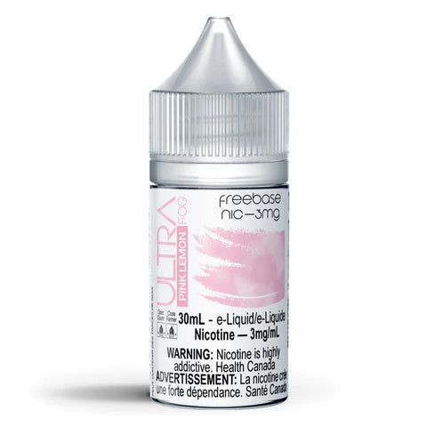 Ultra Freebase Pink Lemon e-liquid, pink lemonade flavour