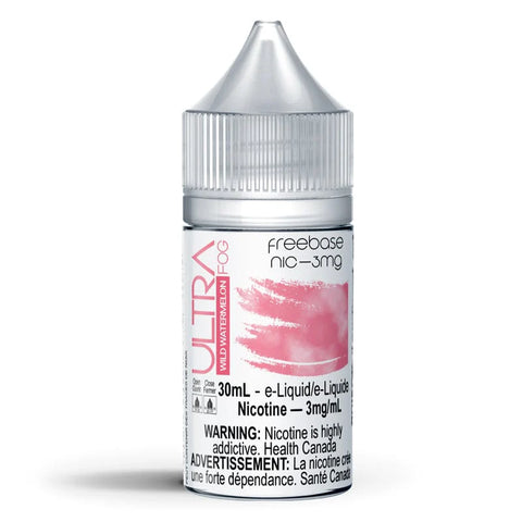 Ultra Freebase Wild Watermelon e-liquid, watermelon candy cool mint flavour