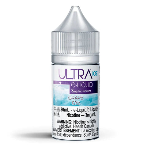 Ultra Freebase Grape Ice e-liquid, juicy grape ice flavour