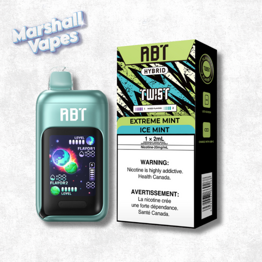 ABT TWIST Disposable – Extreme Mint & Ice Mint (32,000 Puffs)