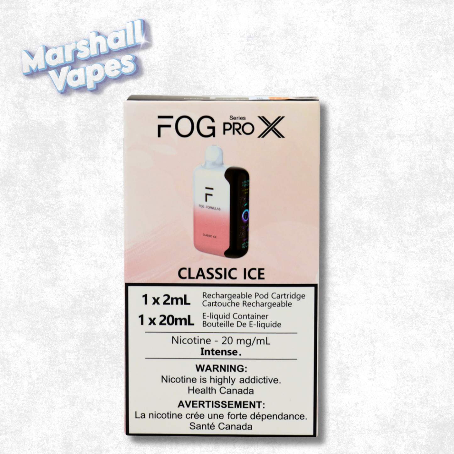 Fog Pro X Series – Classic Ice