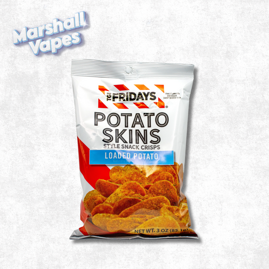 TGI Fridays Potato Skins Snack Crisps – Loaded Potato