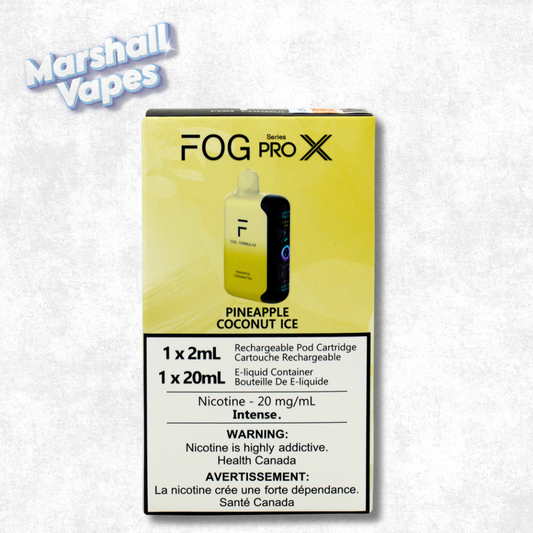Fog Pro X Series – Pineapple Coconut Ice