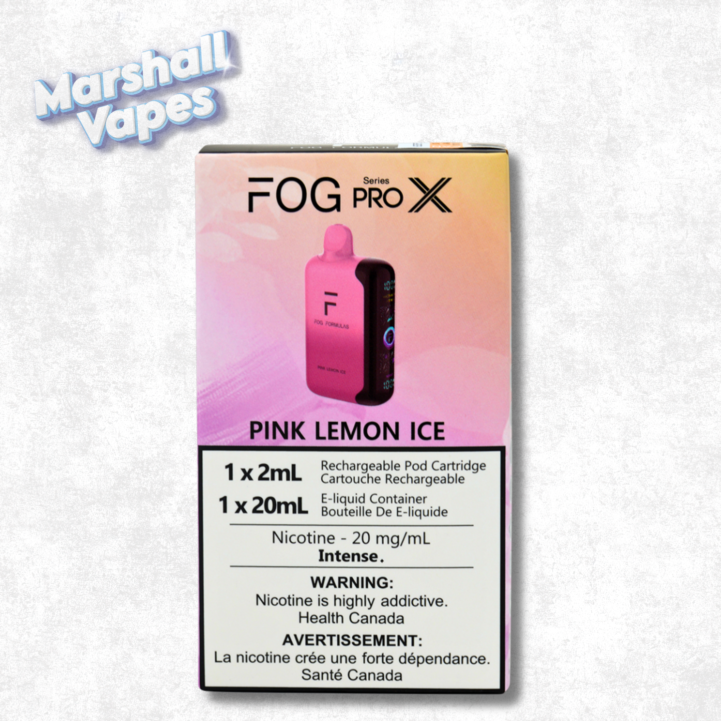 Fog Pro X Series – Pink Lemon Ice