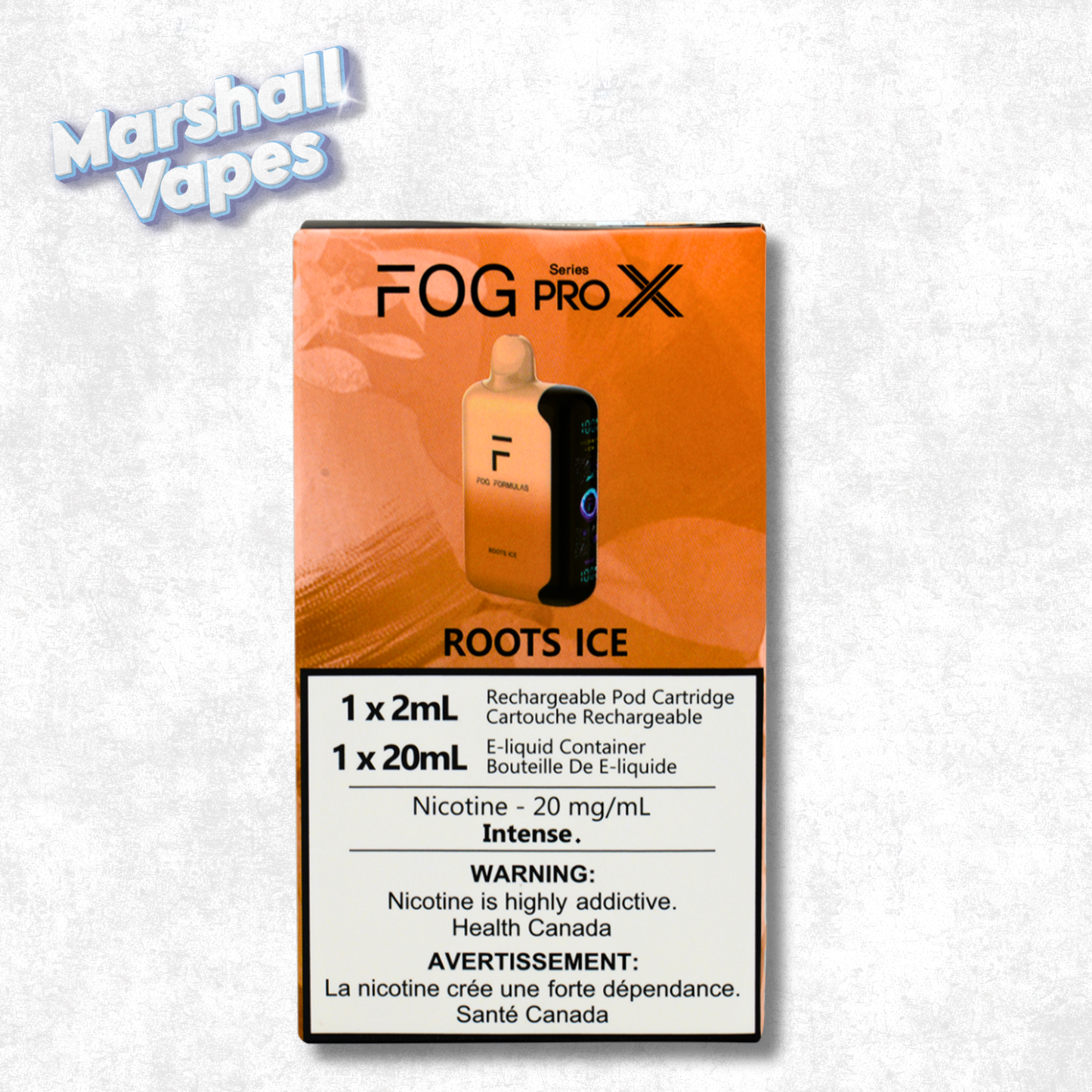 Fog Pro X Series – Roots Ice