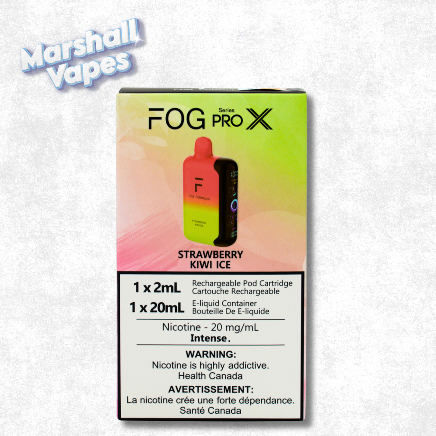 Fog Pro X Series – Strawberry Kiwi Ice