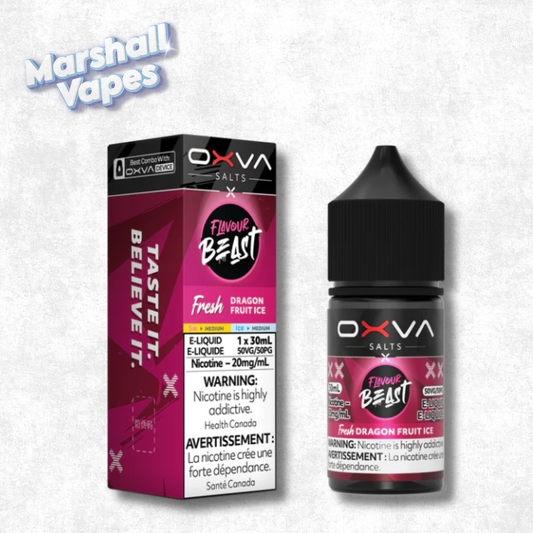 Flavour Beast x OXVA E-Liquid - Fresh Dragon Fruit Ice
