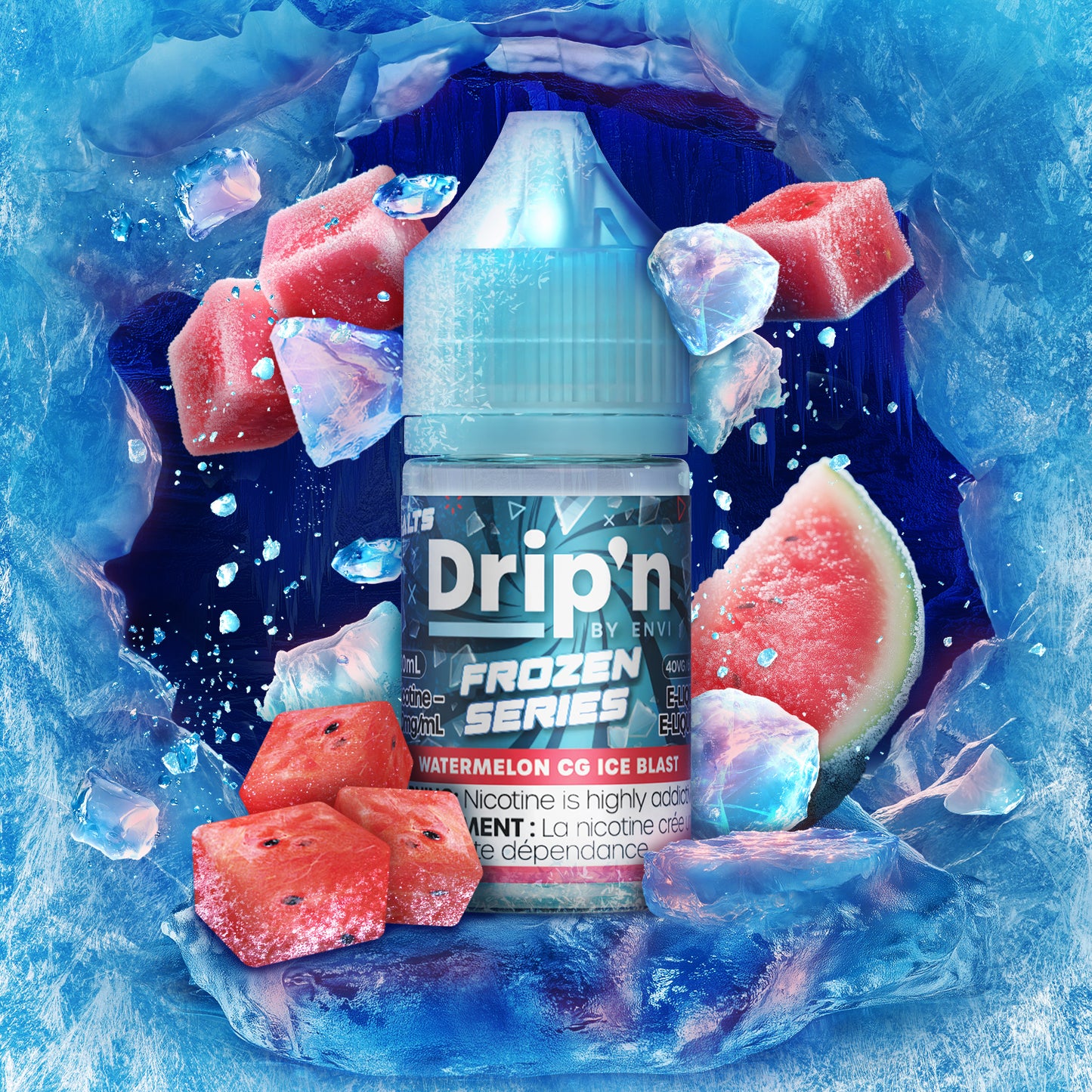 Drip'n Salt - Watermelon CG Ice Blast