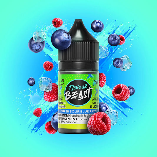 Beast Salt Super Sour Blue Razz