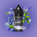 Flavour Beast E-Liquid Super Sour Blueberry Iced, sour blueberry flavour, 30ml 20mg nicotine salt