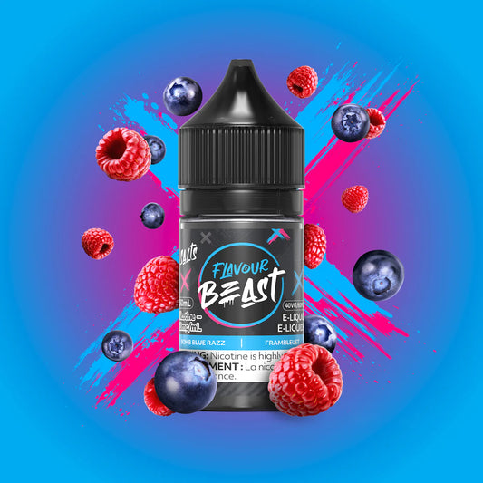 Flavour Beast Freebase - Bomb Blue Razz