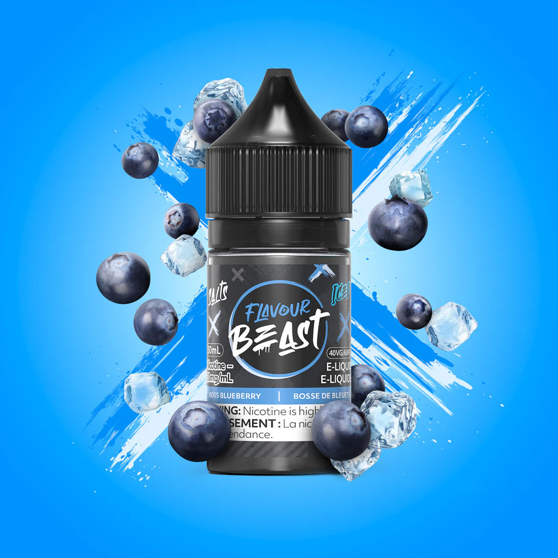 Beast Salt Boss Blueberry Iced