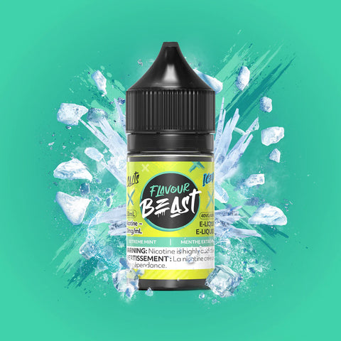 Flavour Beast E-Liquid Extreme Mint Iced, 30ml 20mg nicotine salt