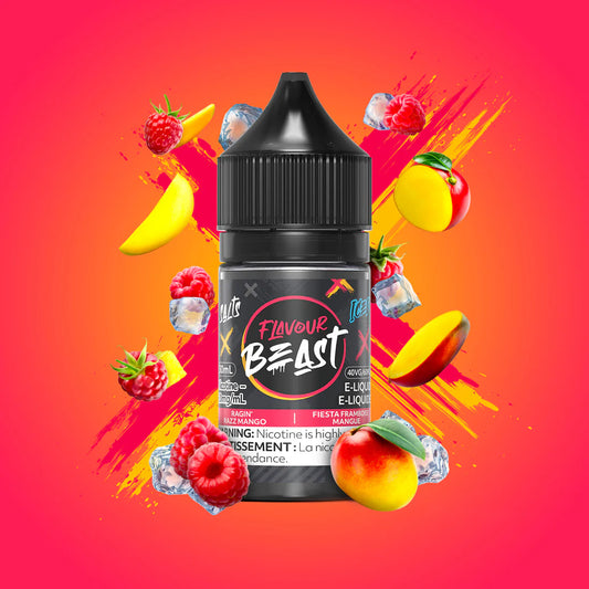 Beast Salt Ragin' Razz Mango Iced