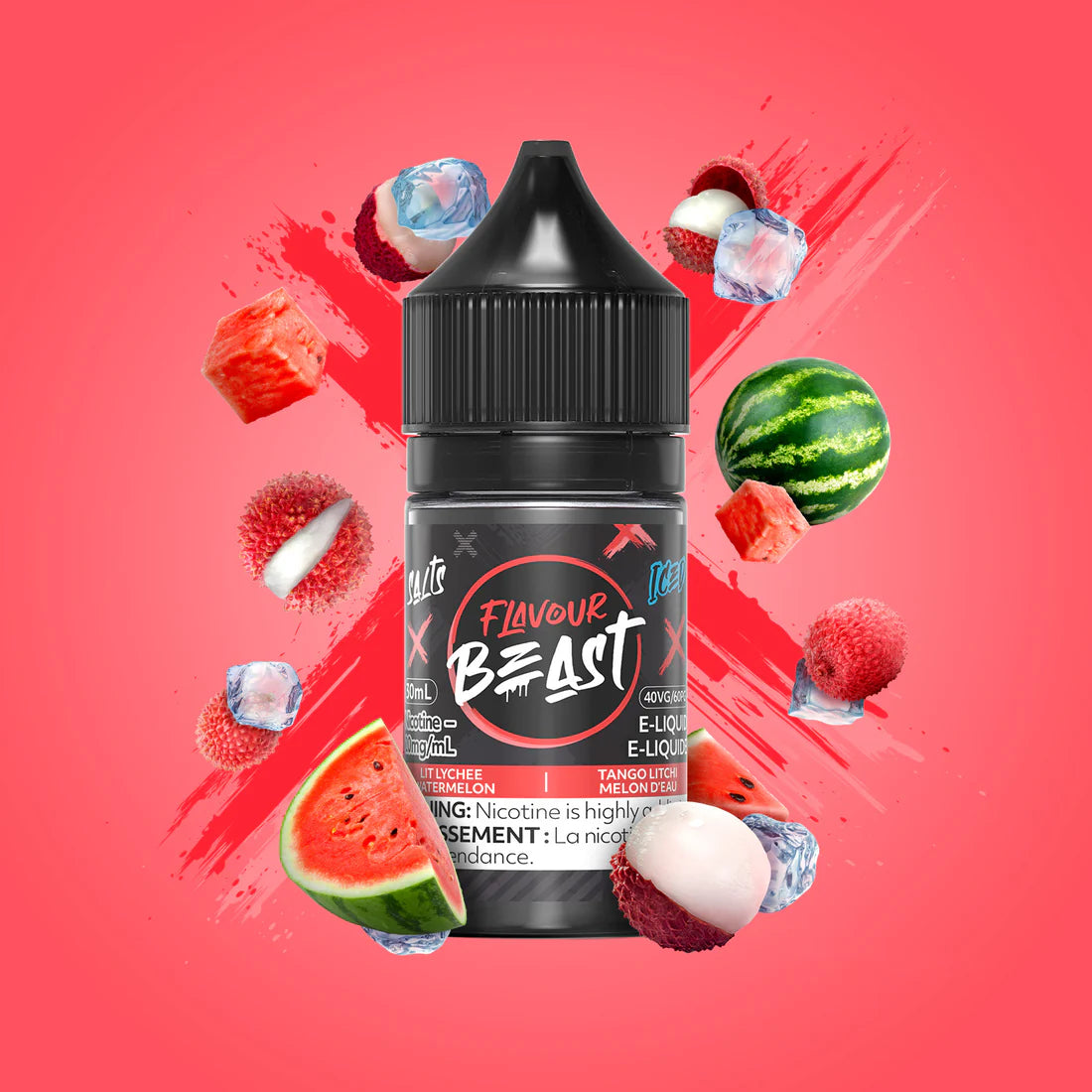 Beast Salt Lit Lychee Watermelon Iced