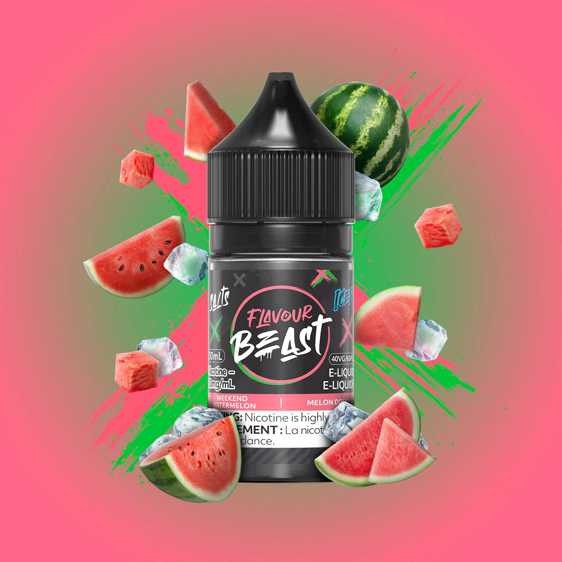 Beast Salt Weekend Watermelon Iced