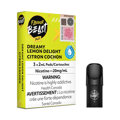 FLAVOUR BEAST PODS pack DREAMY LEMON DELIGHT