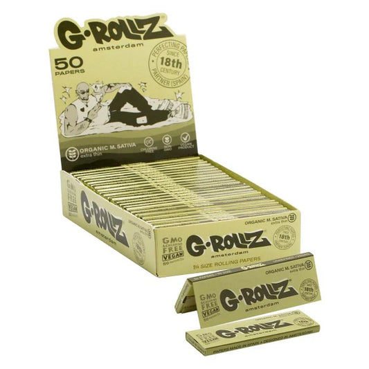 G Rollz Amsterdam 50 Papers 1.1/4 Medicago Sativa Extra thin