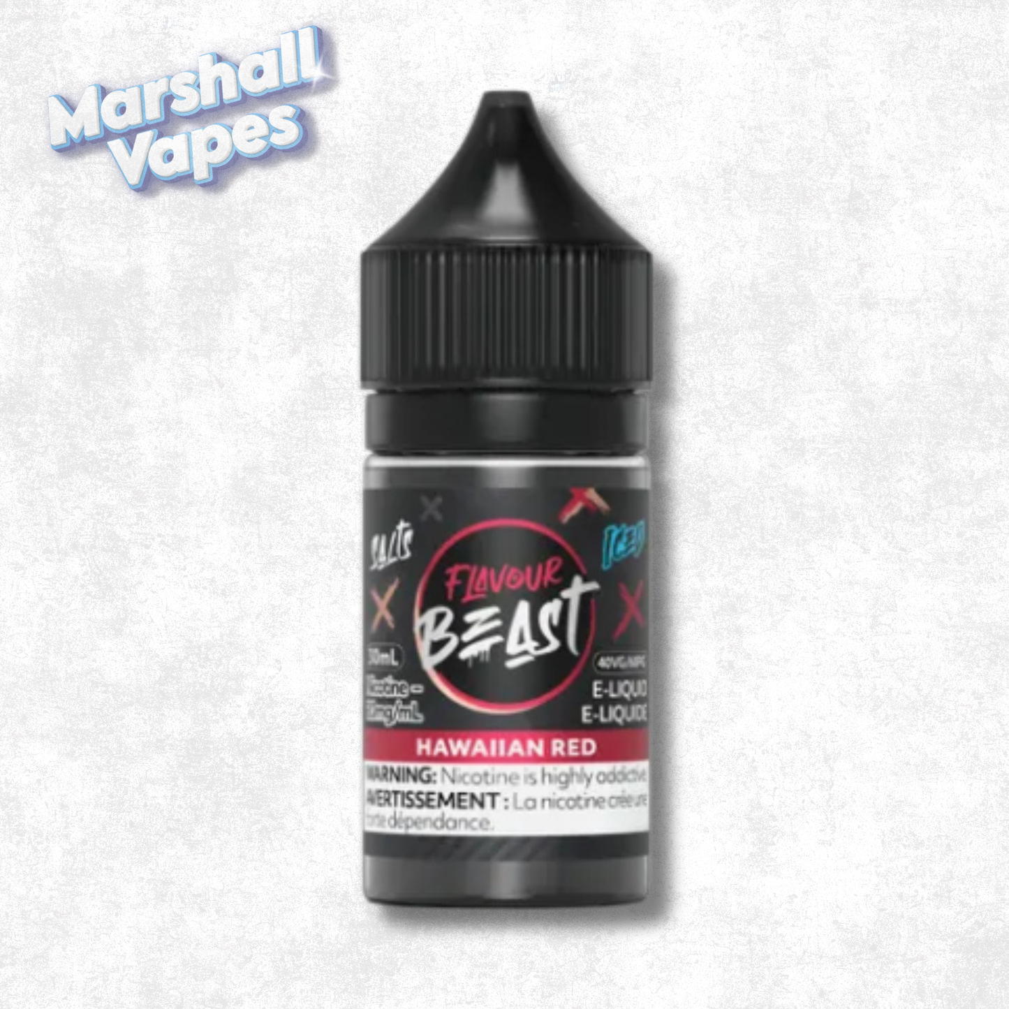 Flavour Beast E-Liquid - Hawaiian Red